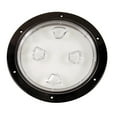 thumbnail image 1 of Beckson 8" Clear Center Screw-Out Deck Plate - Negro, 1 of 2