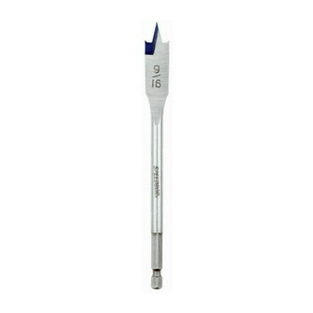 

2PC Irwin 88809 Speedbor 9/16 By 6 Inch Flat Wood Boring Spade Bit