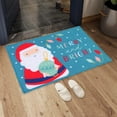 thumbnail image 4 of Fiudx Ofertas Relámpago Nueva Alfombra Absorbente De Poliéster, Alfombrilla Antideslizante Para Pies Para Baño, Alfombra De Papá Noel, Alfombrilla Absorbente Para Suelo, Fácil De Secar Y Lavar, Muy C, 4 of 7