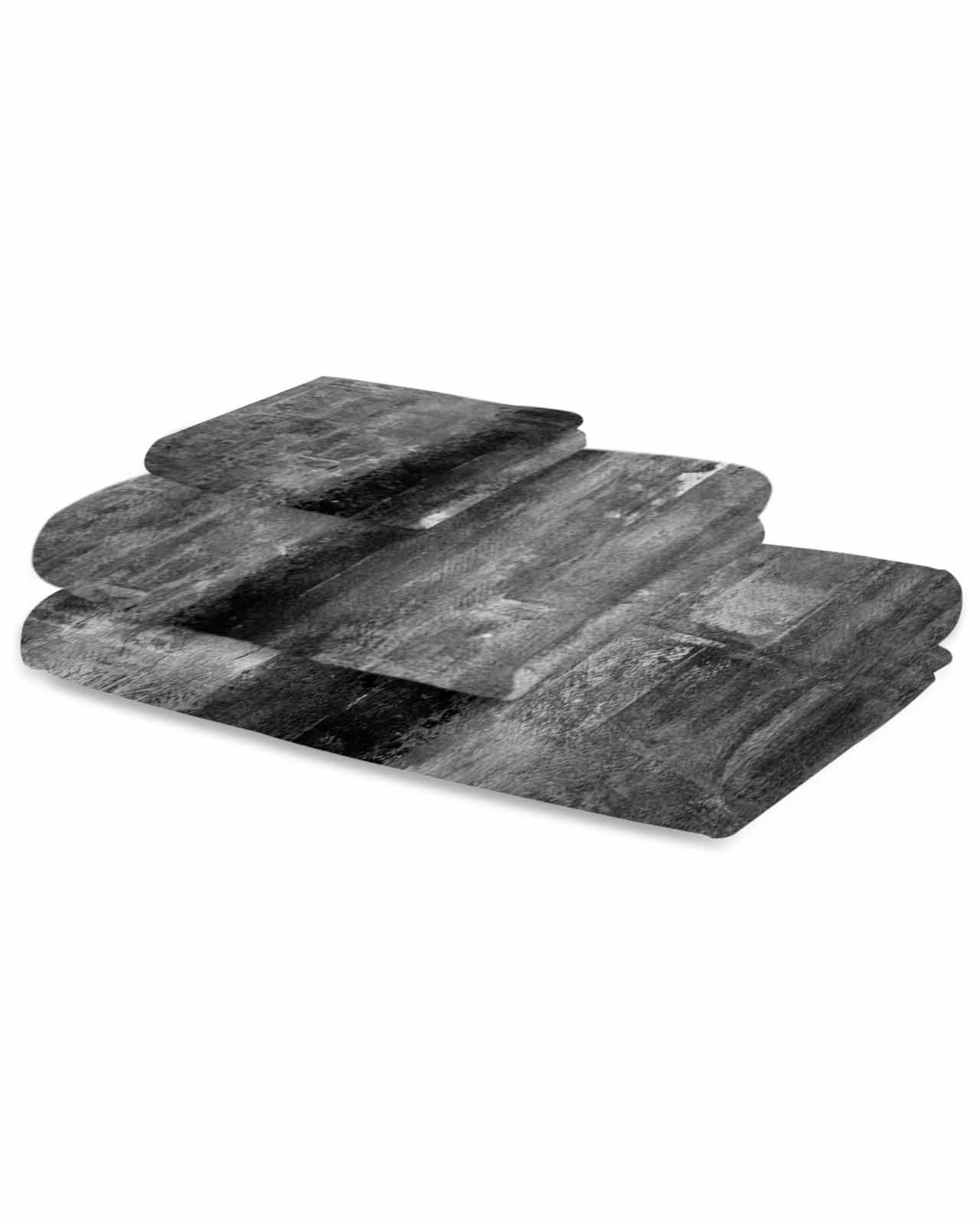 Gray Bath Towels for Bathroom Set,Luxury Microfiber Towels Gifts for Women,Beach Kitchen Hand Hair Face Towel and Dish Washcloth,Retro Oil Painting Modern Abstract Art Aesthetics Towels+Set