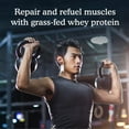 thumbnail image 5 of Garden Of Life Sport Grass Fed Whey Protein Powder, Refuels and Repairs Muscles, 24g Protein, Vanilla, 1.1 Lb, 5 of 12