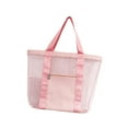 thumbnail image 5 of BLESIYA Women's Beach Tote Handbag, Waterproof Casual Travel Tote Bag, Swimming Pool Bag Pink, 5 of 8