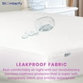 Waterproof Mattress Protector by Slumberfy Hypoallergenic Bamboo