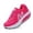 A-Red82, variant on Yuanlong Women's Sneakers Lace Up Color Block Running Shoes Fall And Winter Thick Sole Athletic Shoes