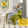 thumbnail image 3 of SEYNAR Chaise d'Appoint en Velours de Style Mi-Siècle pour Salon, Adulte (Vert), 3 of 5