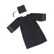 thumbnail image 2 of Conjunto de estola y borlas de vestido de graduación YONGSHENG Talla S, 2 of 2