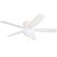 thumbnail image 1 of Honeywell Ceiling Fans 50520-01 Glen Alden Ceiling Fan, 52", White, 1 of 12