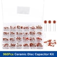 thumbnail image 3 of 960PCS 24 Values Ceramic Capacitor Assortment Kit 2pF-100nF Components Package, 3 of 9