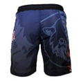 thumbnail image 2 of Asura Fightwear Men's Captain Heel Hook MMA Shorts Blue, 2 of 4