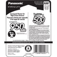 thumbnail image 4 of Panasonic Eneloop Pro AAA High Capacity Ni-MH Pre-Charged Rechargeable Batteries, (Pack of 4), 4 of 5
