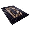 thumbnail image 2 of Tihoretsk Gold Modern Polyester Area Rugs for Living Room Washable Rugs Boho Moroccan Area Rug Soft Geometric Bohemian Distressed Indoor Rug for Bedroom Dining Room Office Foldable Nonslip Rug, 2 of 9