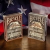 2 Decks Bicycle Presidents Standard Poker Playing Cards Red and Blue