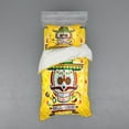 thumbnail image 2 of Ambesonne Colorful Bedding Set 4 Pcs, Mexican Sugar Skull, Queen, Yellow, 2 of 3