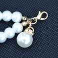 thumbnail image 3 of Accesorios de joyería de perlas, perlas de imitación de vidrio, accesorios de bricolaje, cadena de cuentas de mano, bola de piel, llavero, colgante, regalo, cadena corta pequeña, 3 of 6