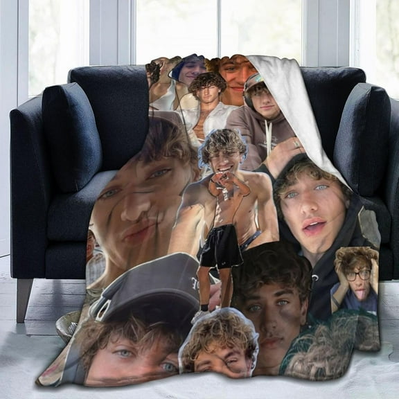 Jeremiah Fisher Fleece Blanket Throw Blanket for Couch - Cozy Luxury Bed Blanket Microfiber and Throws for Sofa