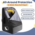 thumbnail image 3 of Bolsa de viaje para asiento de coche YOREPEK para avión con resistencia al desgaste, 3 of 8