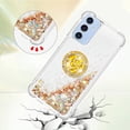 thumbnail image 4 of GANGXUN Funda Glitter Líquida para Samsung Galaxy A17 con Anillo Brillante, TPU Antichoques y Esquinas Reforzadas, Soporte, 4 of 6
