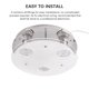 thumbnail image 5 of Luz De Techo Moderna Luz Colgante De 3 Cabezales Para Sala De Estar Cocina Dormitorio Vogacara HA025769-02, 5 of 6