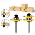 thumbnail image 2 of 3-Teeth T-Type Woodworking Jointer Cutter with 8-Handle Assembly - Export-Grade Durable Flooring & Plywood Cutting Tool, Easy-to-Use for Precise Smooth Cuts, Ideal for Beginners & Professionals (6*47, 2 of 6