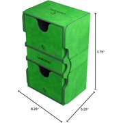 Gamegenic Stronghold Deck Box 200+ Green