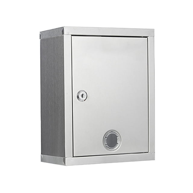 simhoa Wall Mount Mailbox Heavy Duty Deposit Drop Box for Office Classroom Home Use 2105
