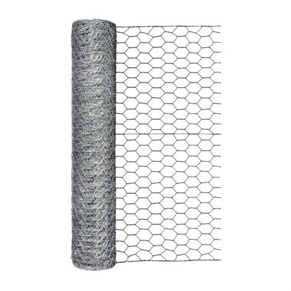 Garden Craft Gray Chicken Wire with 1in Openings