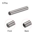 thumbnail image 3 of M6 Interna Rosca Espiga Pasador 6uds 10x55mm Chaflanado Plano Carbono Acero Cilíndrico Pasador Cama Estantería Metal Dispositivos Industriales Pasadores, 3 of 5