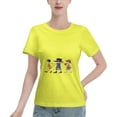 thumbnail image 1 of T-Shirt Basique à Manches Courtes pour Femmes une Pièce, 1 of 6