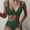 Green, variant on Bathing Suit Women Cute Bathing Suits Two Pieces Bikini Set for Teen Girls for Women High Waisted Pink M
