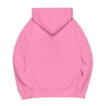 thumbnail image 4 of Resicozy Oversized Casual Sweatshirt for Men Solid Color Hoodies Long Sleeve Pullover Athletic Classic Hooded Sweatshirts Comfy Pink M, 4 of 7
