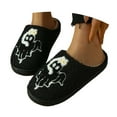 thumbnail image 3 of KANG Halloween Cute Cartoon Warm Winter Slippers For And Couples Home Footwear, 3 of 8