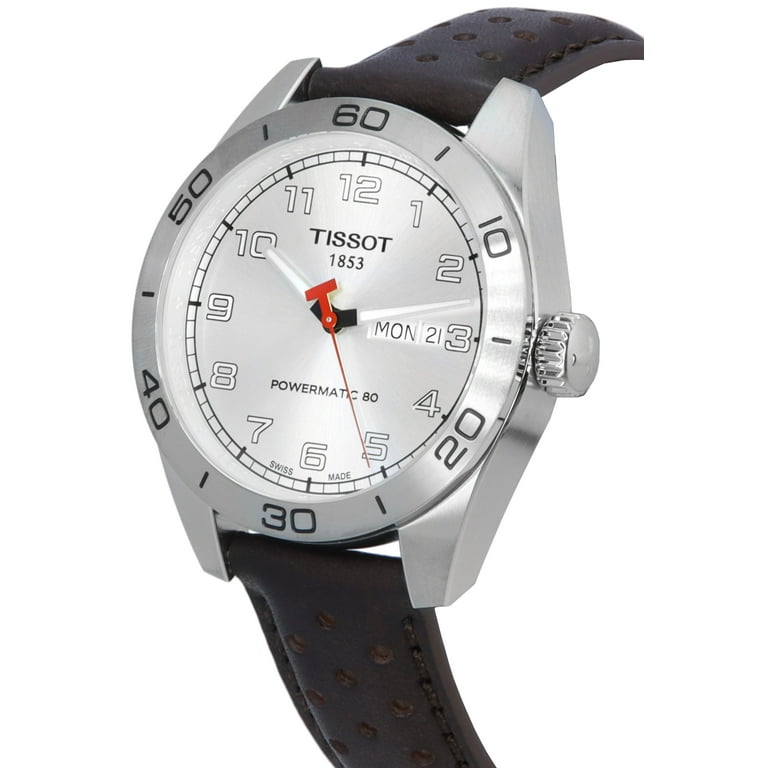 Tissot PRS 516 Powermatic 80 Automatic Men's Watch, Silver Tissot PRS 516 Powermatic 80 Automatic Men's Watch, Silver