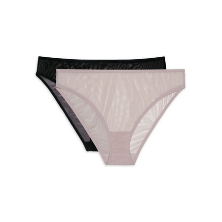 

Smart & Sexy Women s Mesh High Leg Panty 2-Pack Style-SA1409