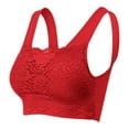 Color Block Comfort Bras for Women Push Up Lace Sleeping Bra Sporty