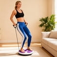 thumbnail image 4 of Twisting Waist Disc with Pull Rope - Body Shaping Aerobic Exercise Fitness Machine for Home & Office Slimming, Core Twister Board for Women, 4 of 8