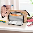 thumbnail image 6 of Nylon Fish Mouth Pencil Case with Large Capacity Zipper Pencil Pouch Cute Animal Print Bows Pencil Bag Organizers, 6 of 7