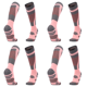 thumbnail image 1 of Calcetines Térmicos Esquí para Invierno Medias Tubo Senderismo Mujer () Rosa, 1 of 4