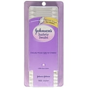 2 Pack Johnson's Safety Swabs 100% Cotton 185 Swabs Each