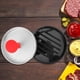 thumbnail image 5 of GOOHOCHY Prensa para carne molida, molde para hamburguesas, prensa de carne de acero inoxidable, máquina para hacer hamburguesas, 5 of 7