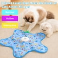 thumbnail image 4 of BIGODY Interactive Cat Toys for Indoor Cats, Touch Activated Cat Kitten Toy Exercise Toy, Automatic Rechargeable Hide & Seek Cat Toy with real bird chirps & 2 Moving Concealed Feathers, 4 of 7