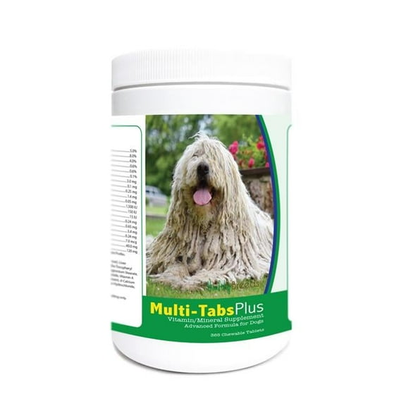 Healthy Breeds 840235178422 Komondorok Multi-Tabs Plus Chewable Tablets - 365 Count