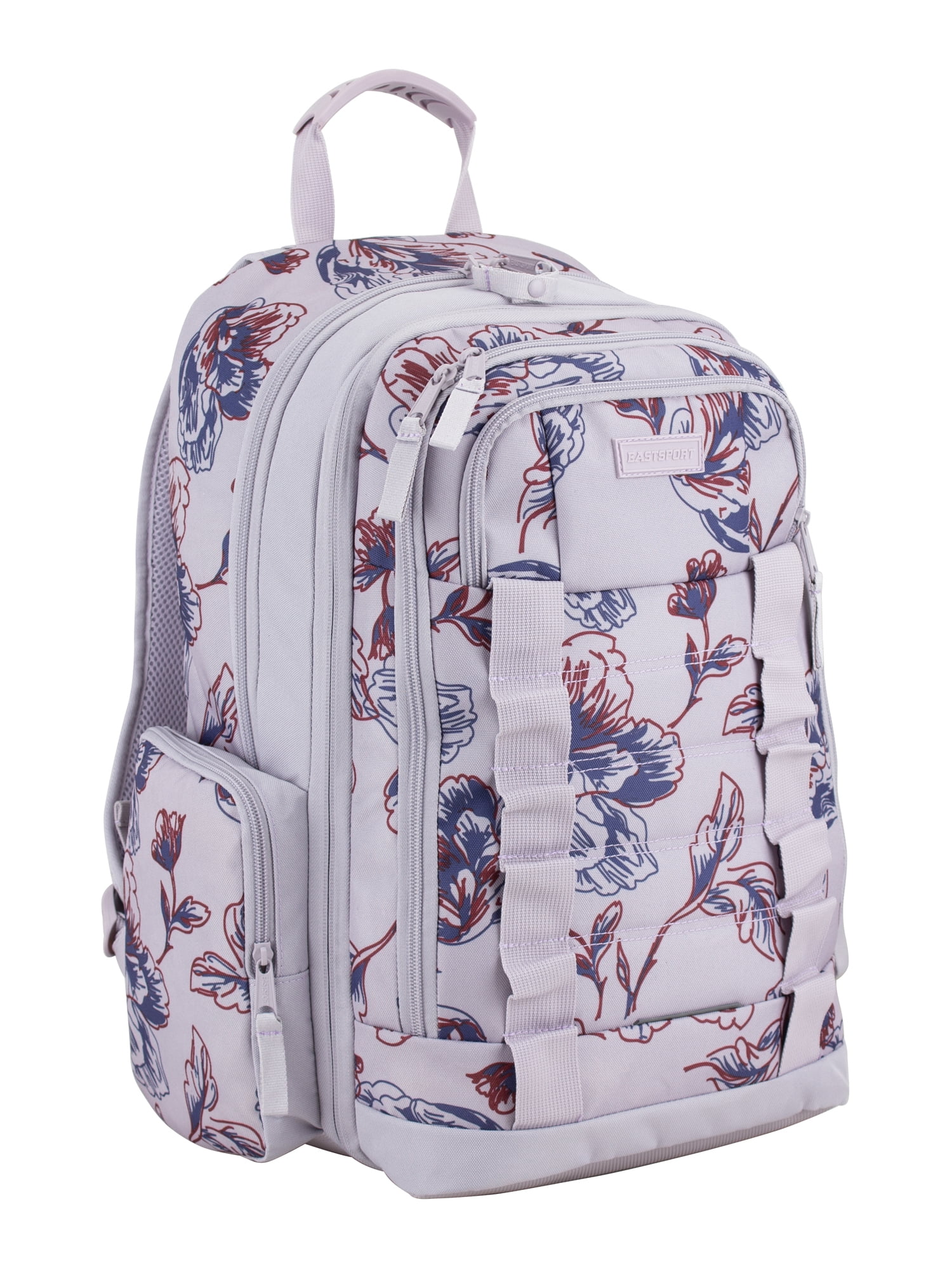 Eastsport Unisex Expandable Team Recycled Backpack, Mission Floral