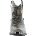 thumbnail image 3 of GC Shoes Womens Stax Snake Print Ankle Ankle Boots, 3 of 3