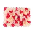 thumbnail image 3 of Artificial Venue Background Panels Backdrop Rose Wedding for Bouquet Wedding Party Greenery Red Yellow, 3 of 10