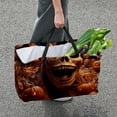 thumbnail image 7 of Halloween Large Capacity Reusable Foldable Oxford Cloth Storage Basket: Tote Bag, Laundry Organizer, and Storage Box, 7 of 7