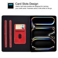 thumbnail image 2 of GSFY Case for 2024 iPad Pro 11 Inch 5th Generation (M4), Slim Smart Premium PU Leather Wallet Stand Protective Shell with Auto Sleep Wake Feature for iPad Pro 11 5th Gen, NP Red, 2 of 8