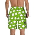 thumbnail image 3 of Naloa Funny Sheep Doing Yoga Men's Beach Shorts, Surfing shorts, Swim trunks, Quick Dry Swim Trunks for Surfing Beach Fun - Medium, 3 of 9