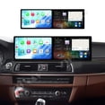 thumbnail image 2 of ZWNAV Dual 9.1 inch Screen Car Radio For BMW 5 Series 2017-2018 Android 15 Multimedia Player GPS Navigation Auto DSP Stereo Host, 2 of 13