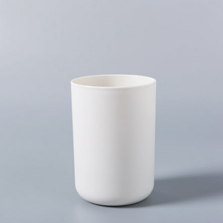 

Bathroom Plastic Mouthwash Cup Water Mug Home Travel Solid ColorToothbrush Cup