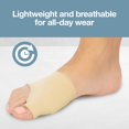 thumbnail image 3 of Almohadillas de gel ZenToes Sleeve Relief Sleeve para hombres y mujeres, 3 of 5